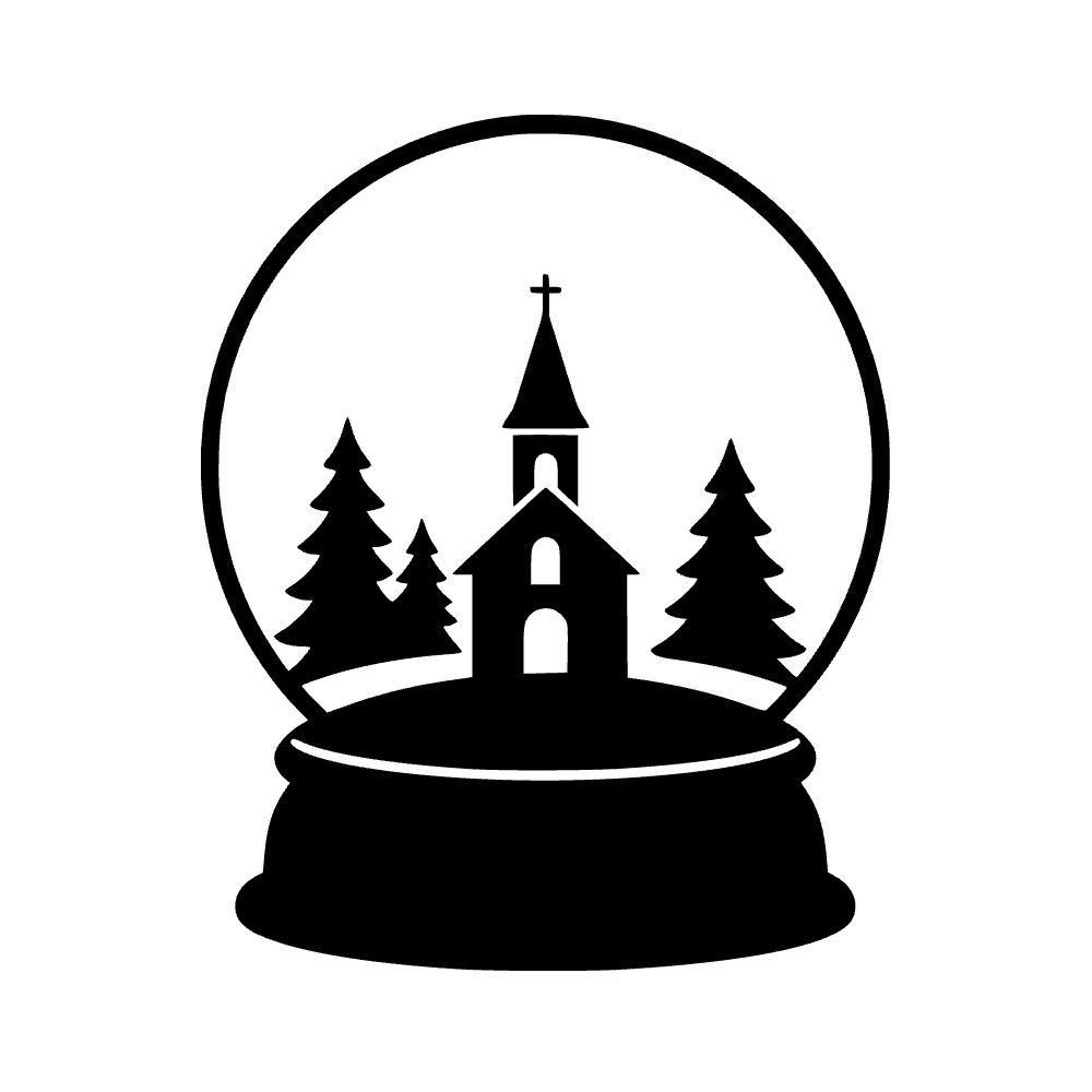 Pueblo en bola de nieve — archivo SVG