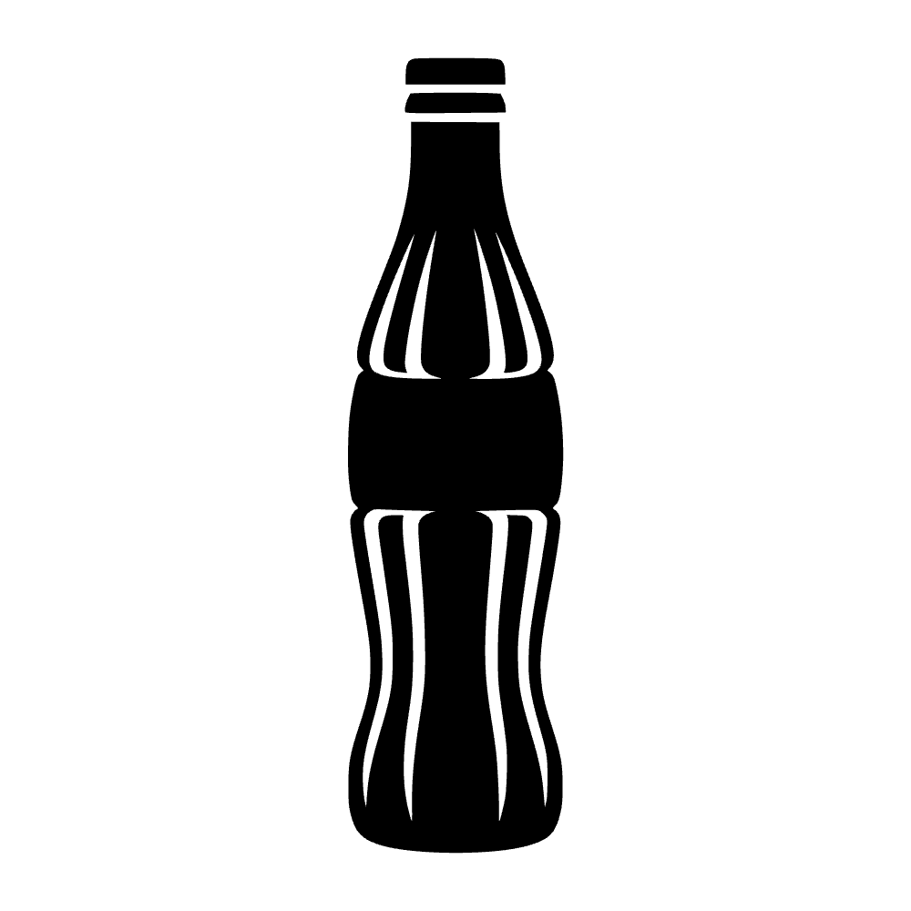 Botella de refresco — vista previa del archivo SVG