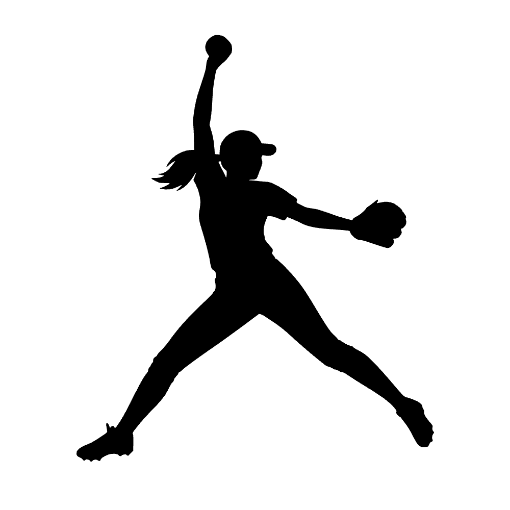 Lanzador de softbol — archivo SVG