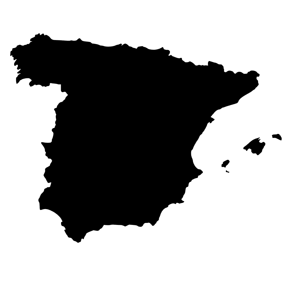 Mapa de España — archivo SVG