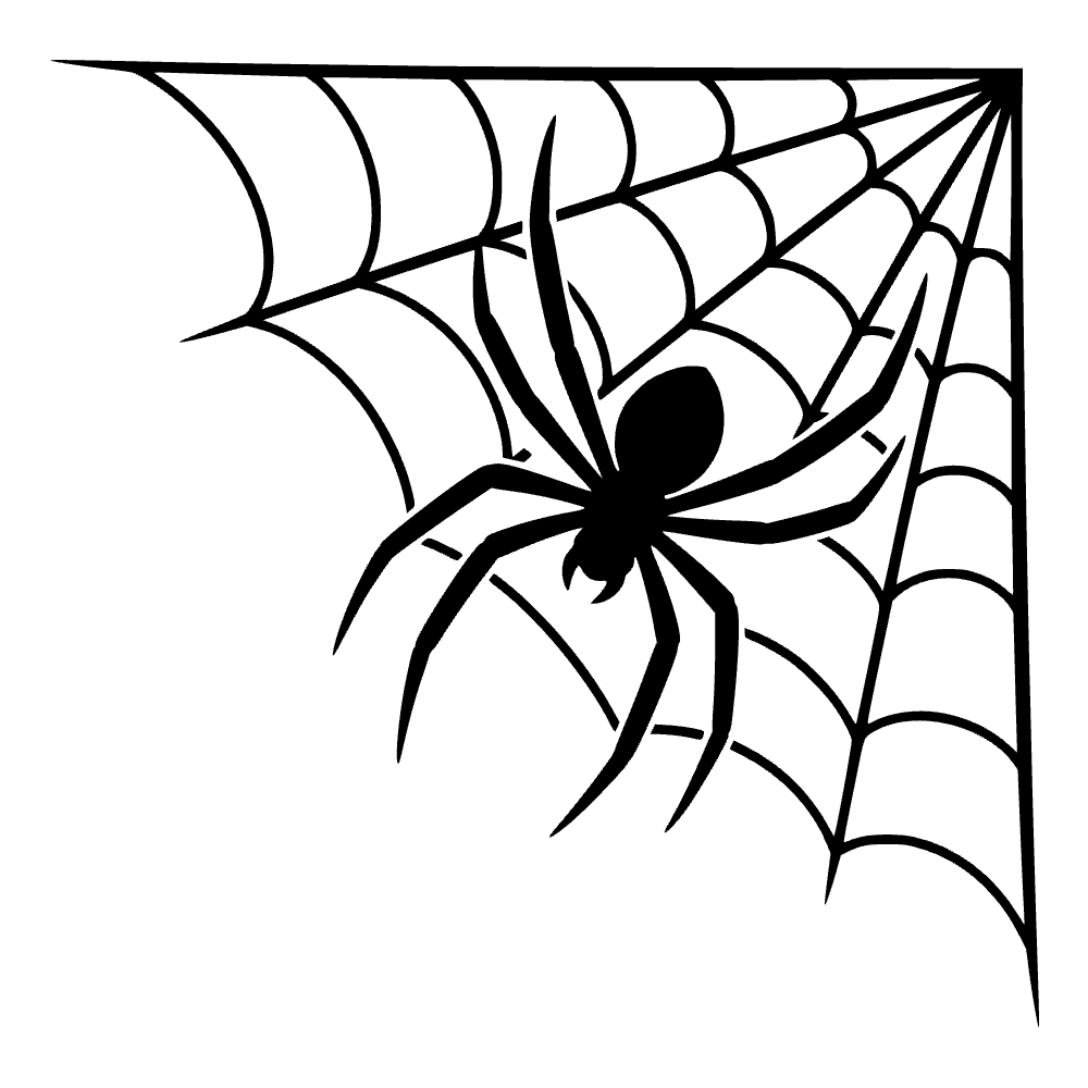 Esquina de telaraña — archivo SVG