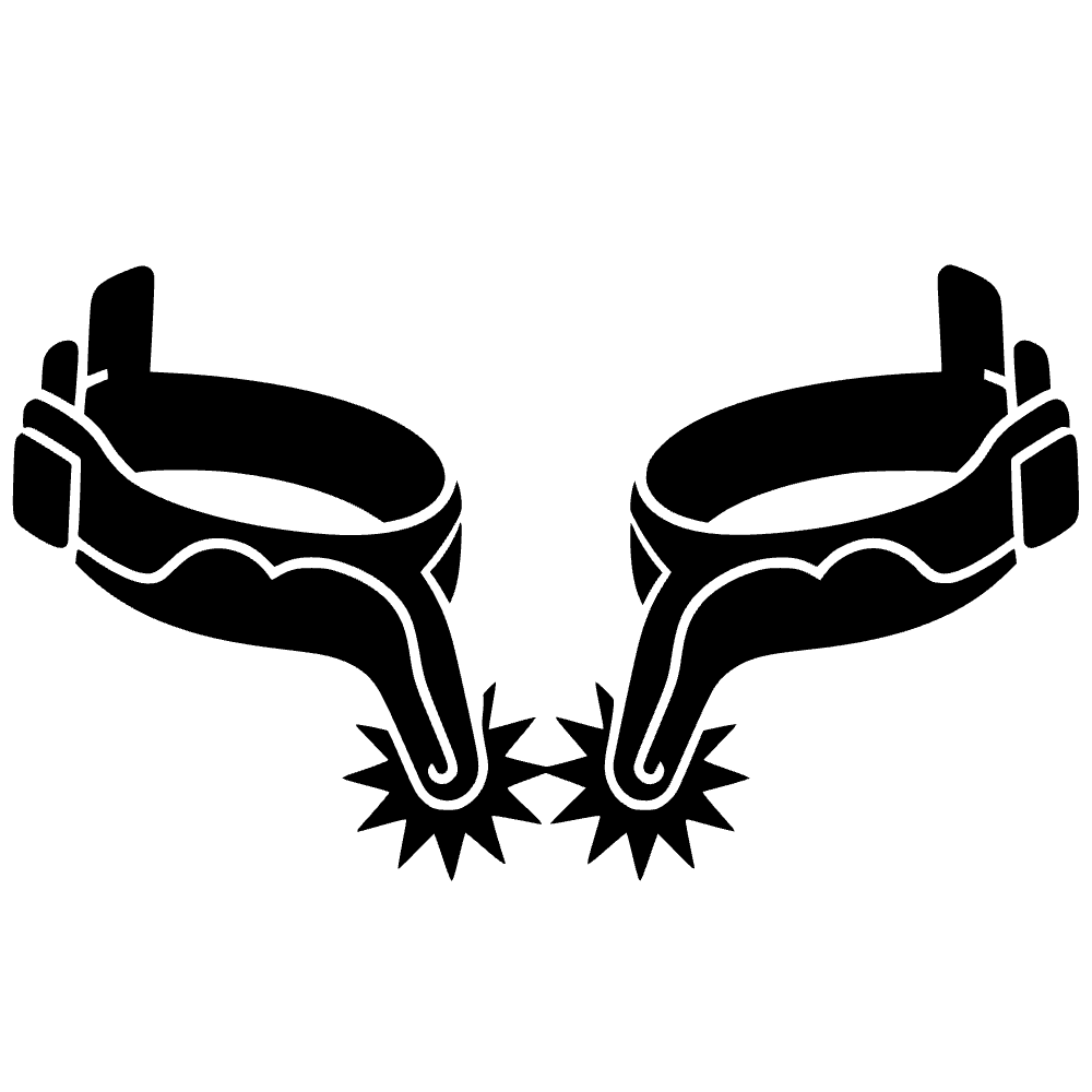 Par de espuelas — archivo SVG