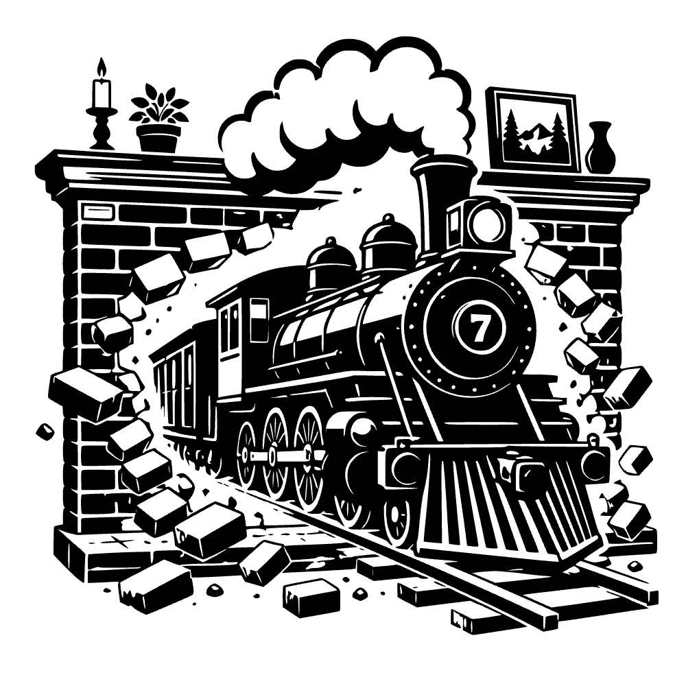 Locomotora de vapor — archivo SVG