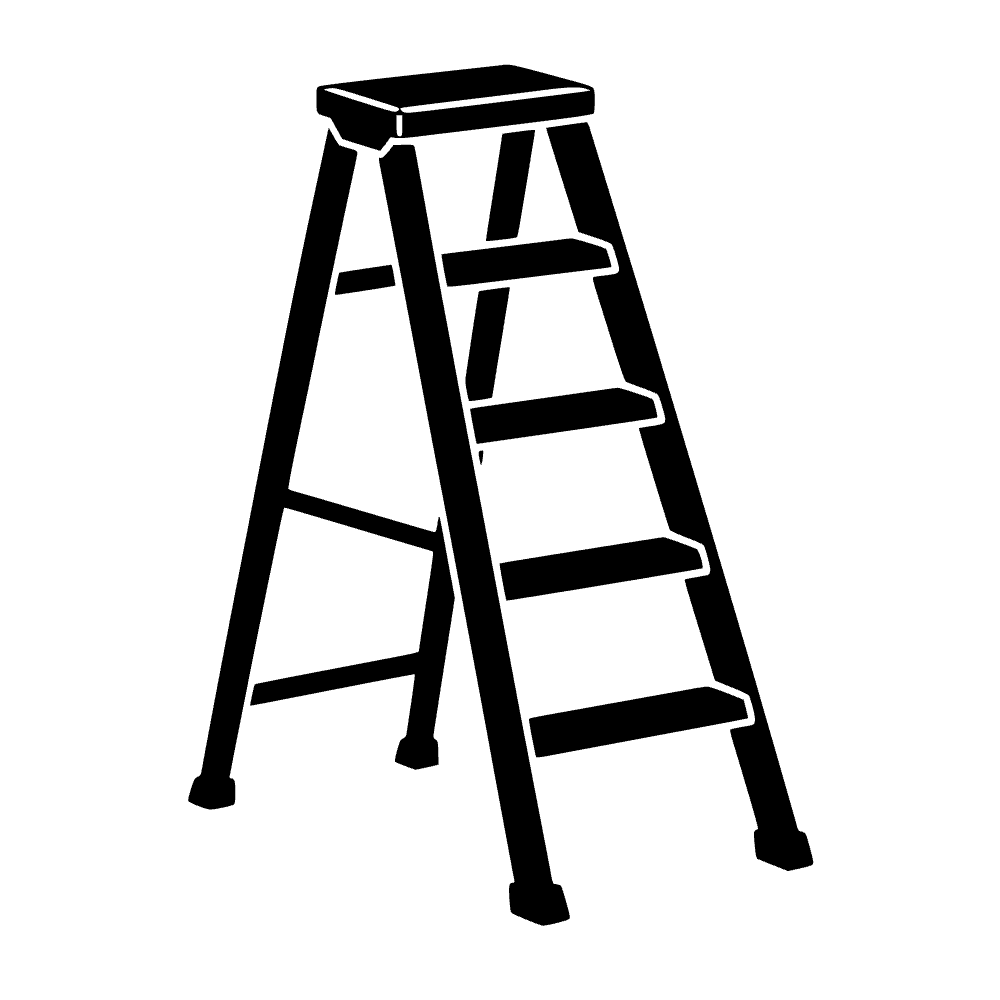 Escalera de tijera — archivo SVG
