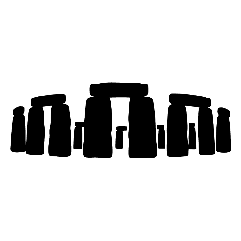 Piedras de Stonehenge — archivo SVG