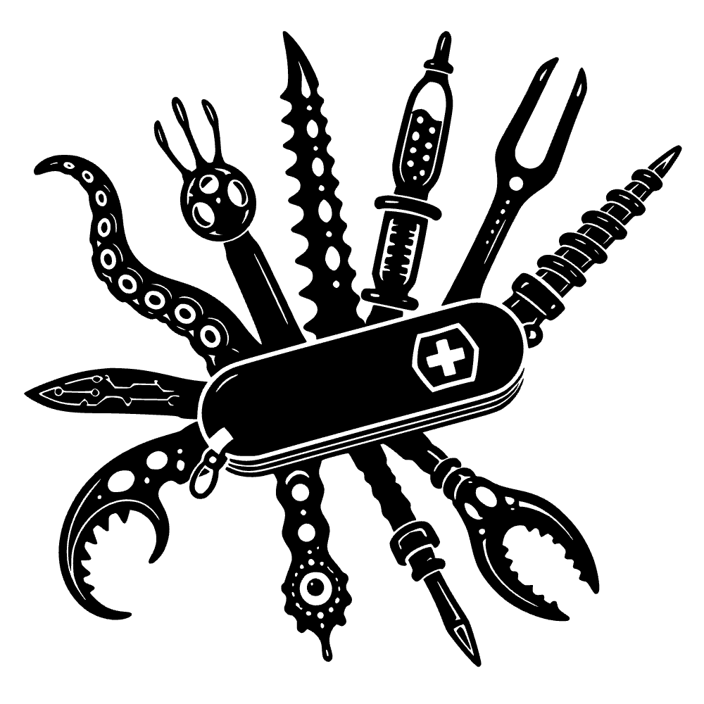 Swiss Army Knife Icon SVG cut file