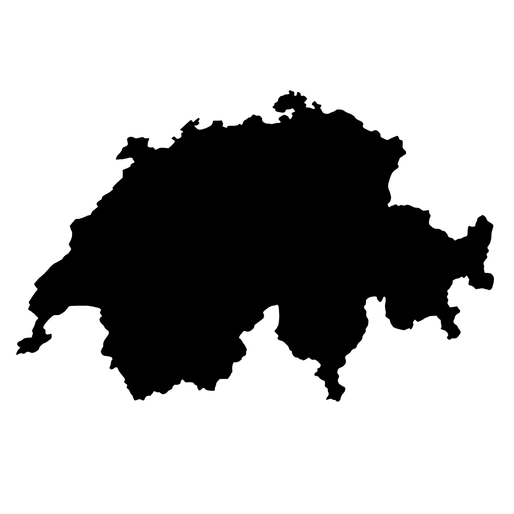 Mapa de Suiza — archivo SVG