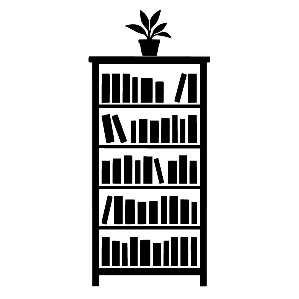 Ícono de estantería alta — archivo SVG