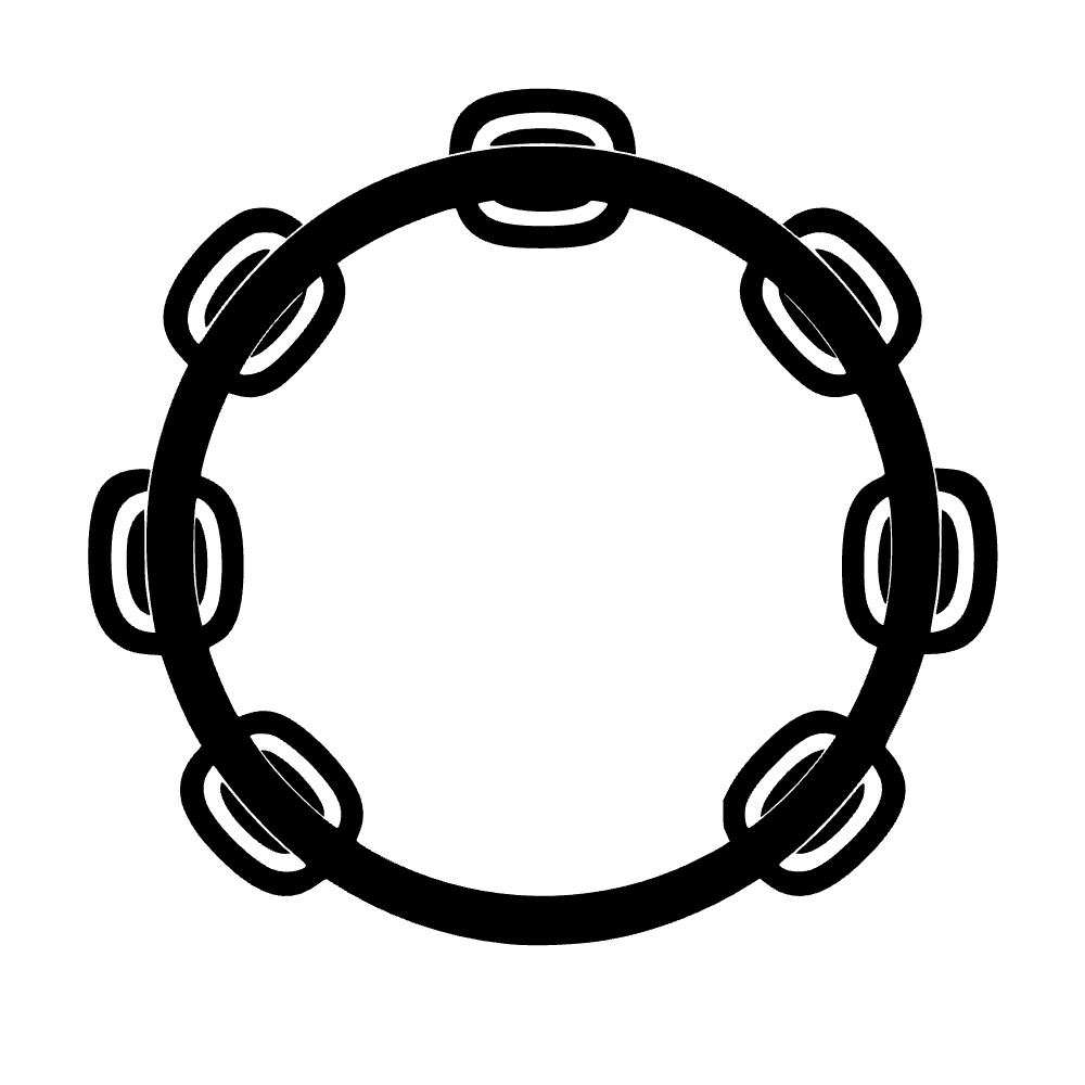 Sonidos de pandereta — archivo SVG