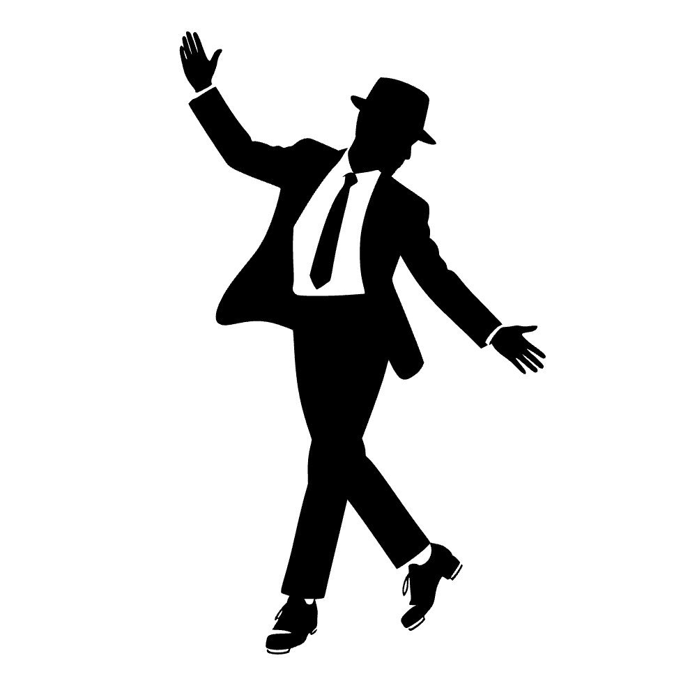 Bailarín de tap — archivo SVG