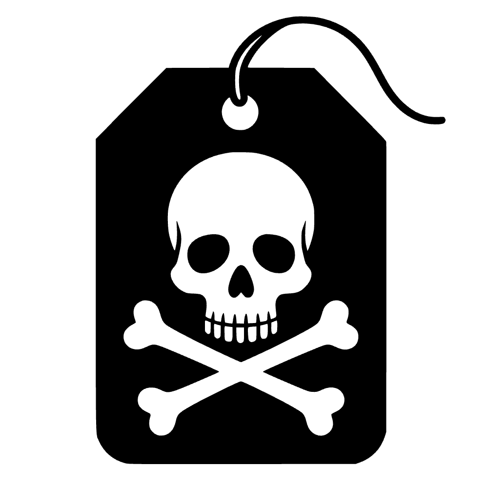 Icono de etiqueta de bolsa de té — archivo SVG