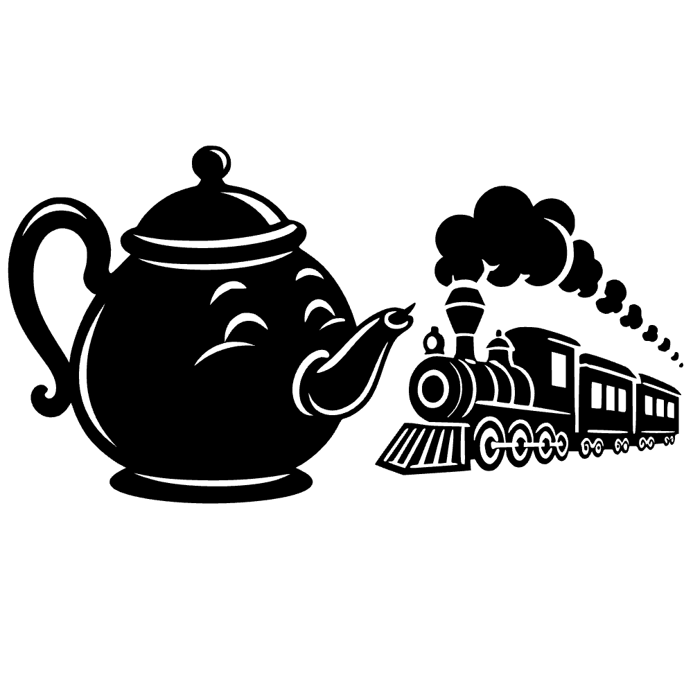 Teapot Whistling Icon SVG cut file preview