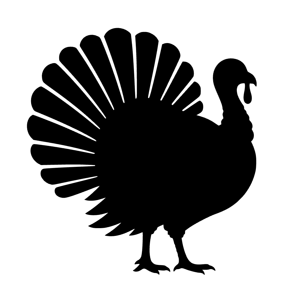Pavo de Acción de Gracias — archivo SVG
