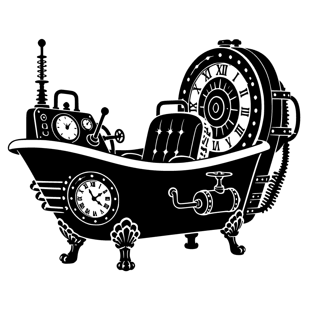 Time Machine Icon SVG SVG cut file preview