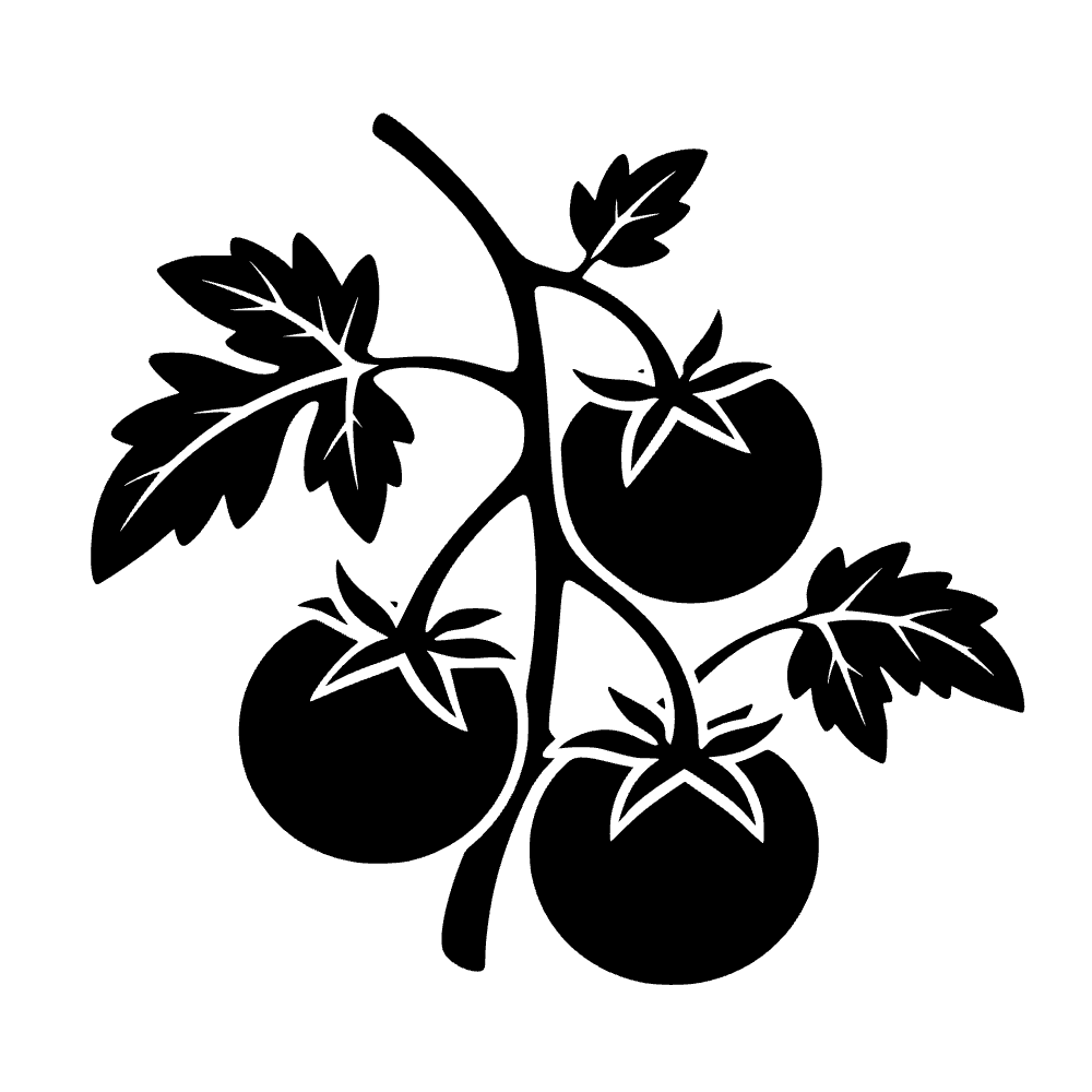 Planta de tomate — archivo SVG