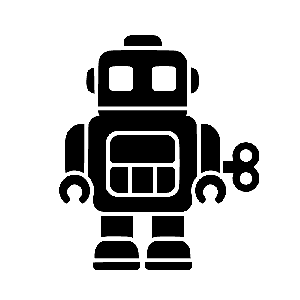 Robot de juguete — archivo SVG