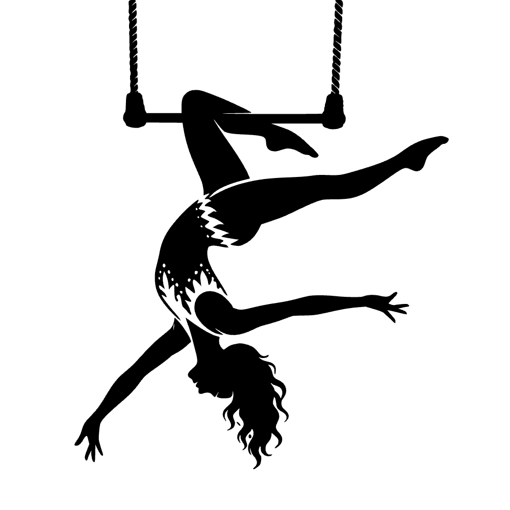 Artista acróbata de trapecio — archivo SVG