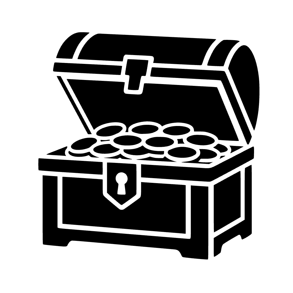 Cofre del tesoro — archivo SVG