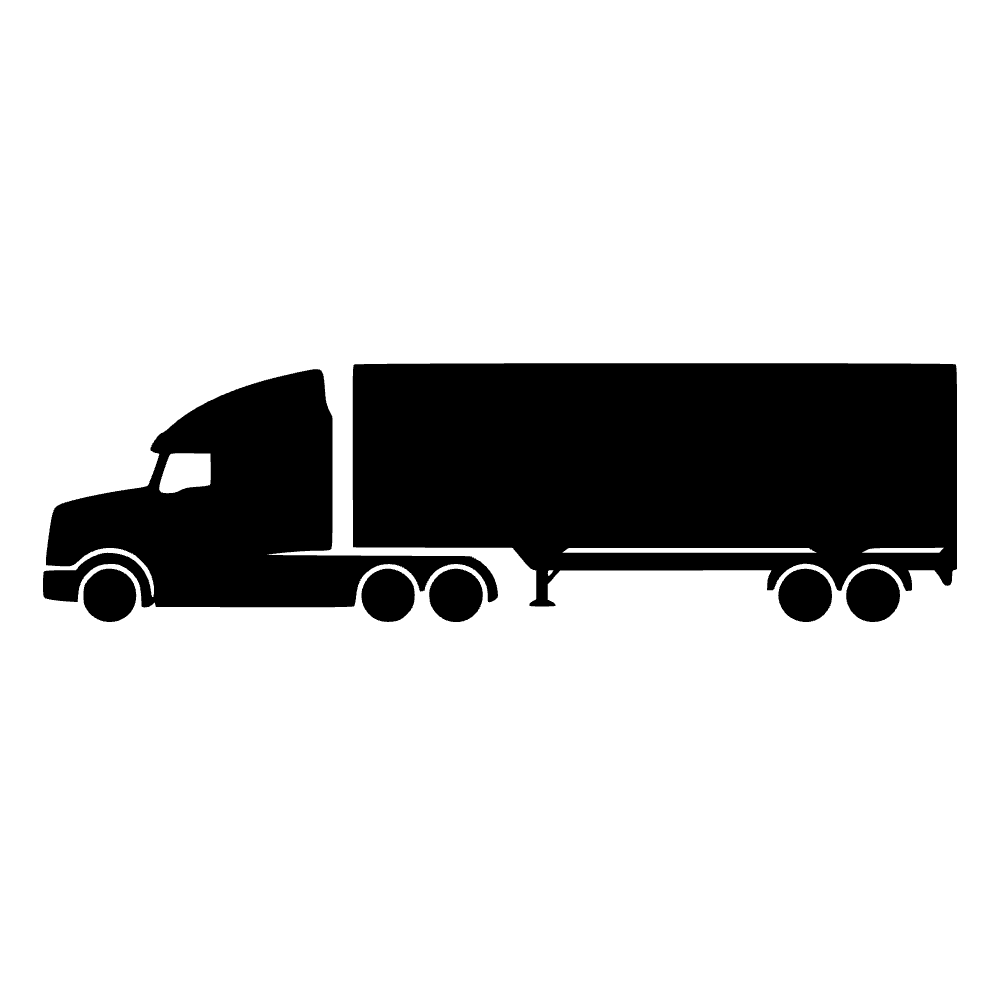 Camionero de semi — archivo SVG