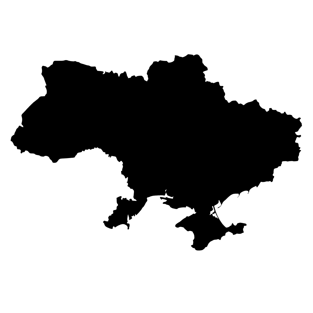 Mapa de Ucrania — archivo SVG
