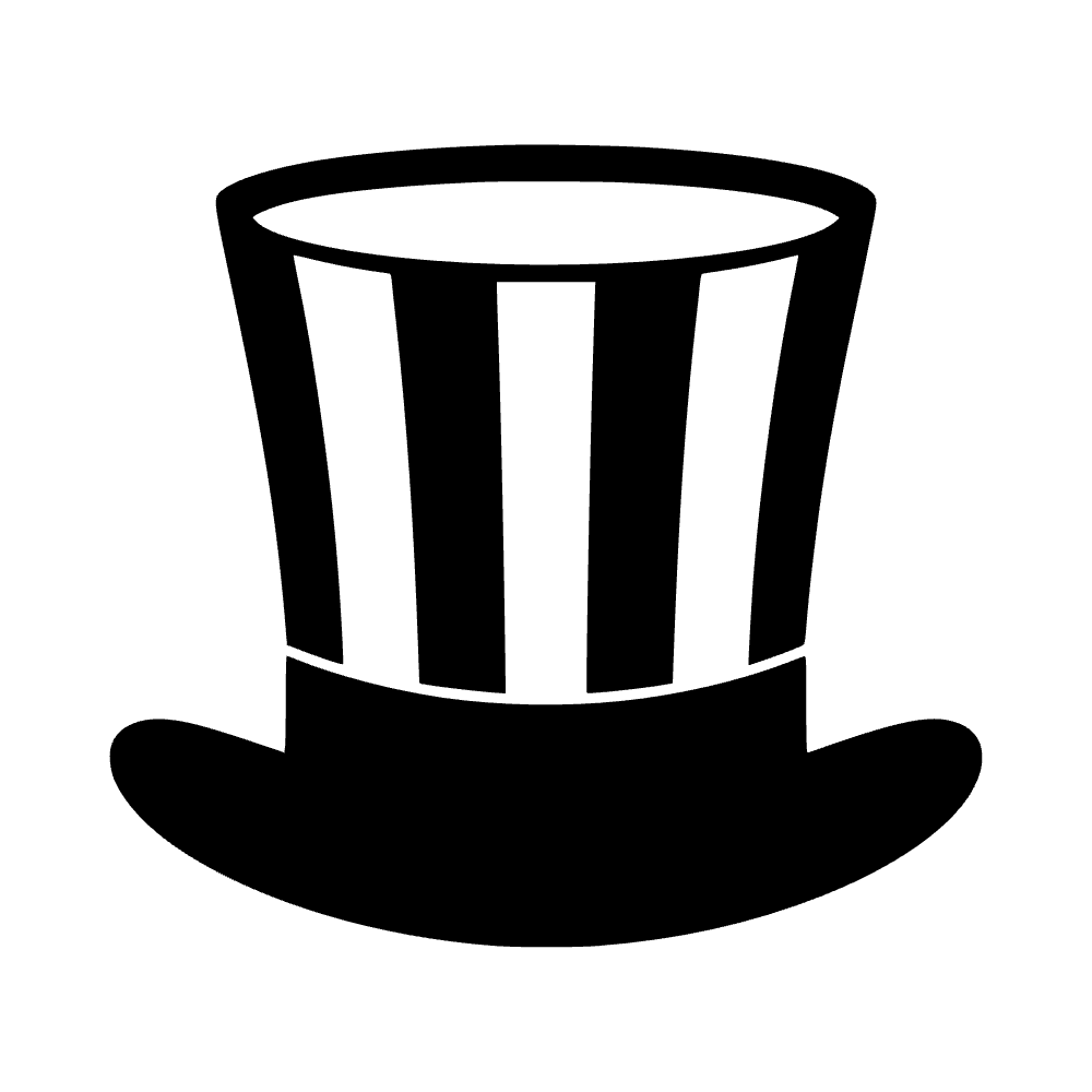 Sombrero de tío Sam — vista previa del archivo SVG