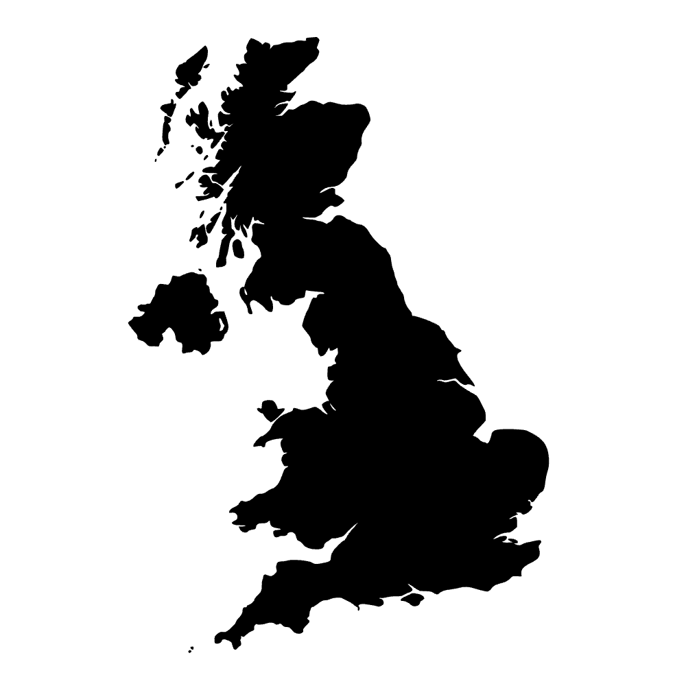 Mapa del Reino Unido — archivo SVG