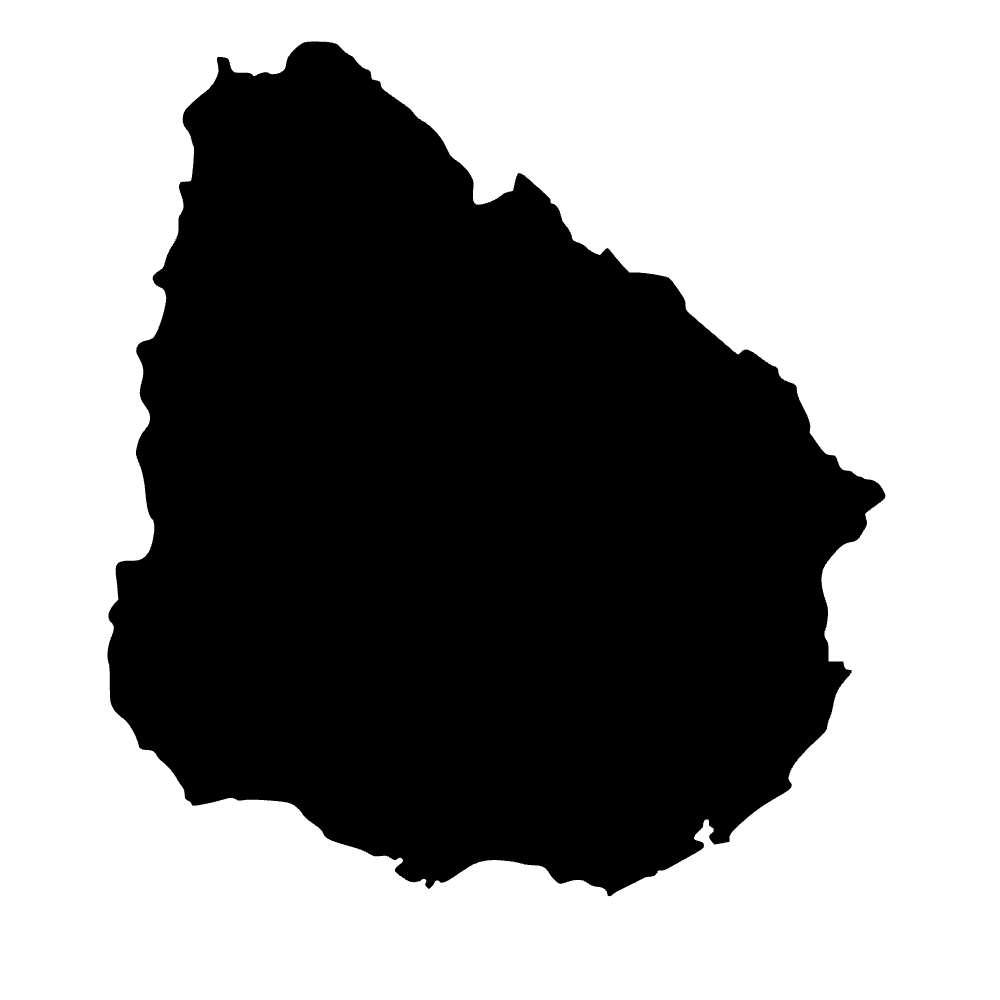 Mapa de Uruguay — archivo SVG