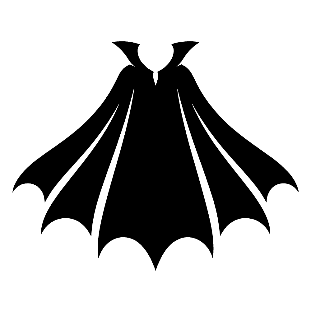 Capa de murciélago vampiro — archivo SVG