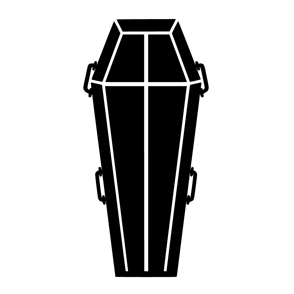 Ataúd de vampiro — archivo SVG