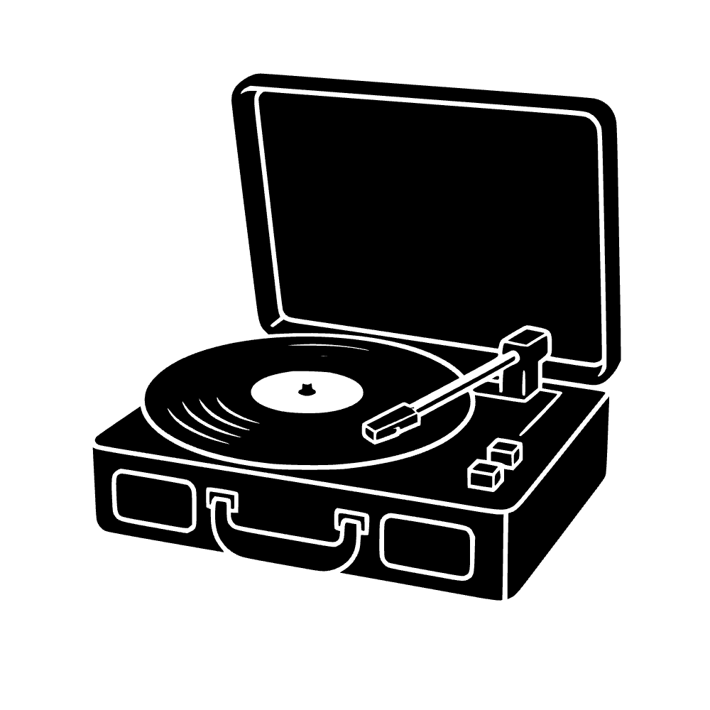Reproductor de vinilo — archivo SVG