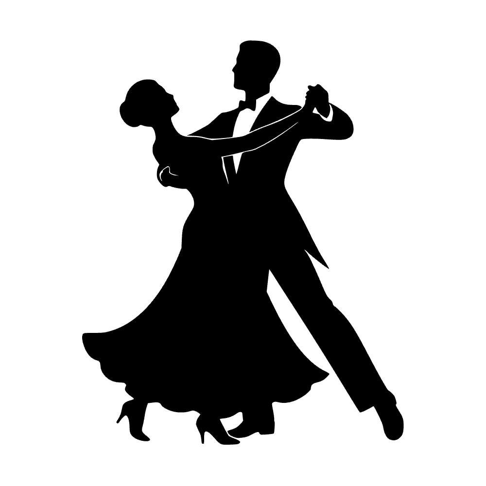 Pareja bailando — archivo SVG
