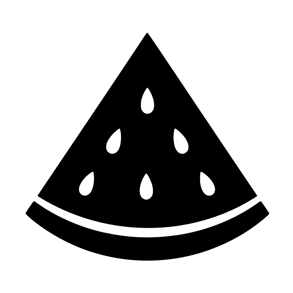 Rodaja de sandía — archivo SVG