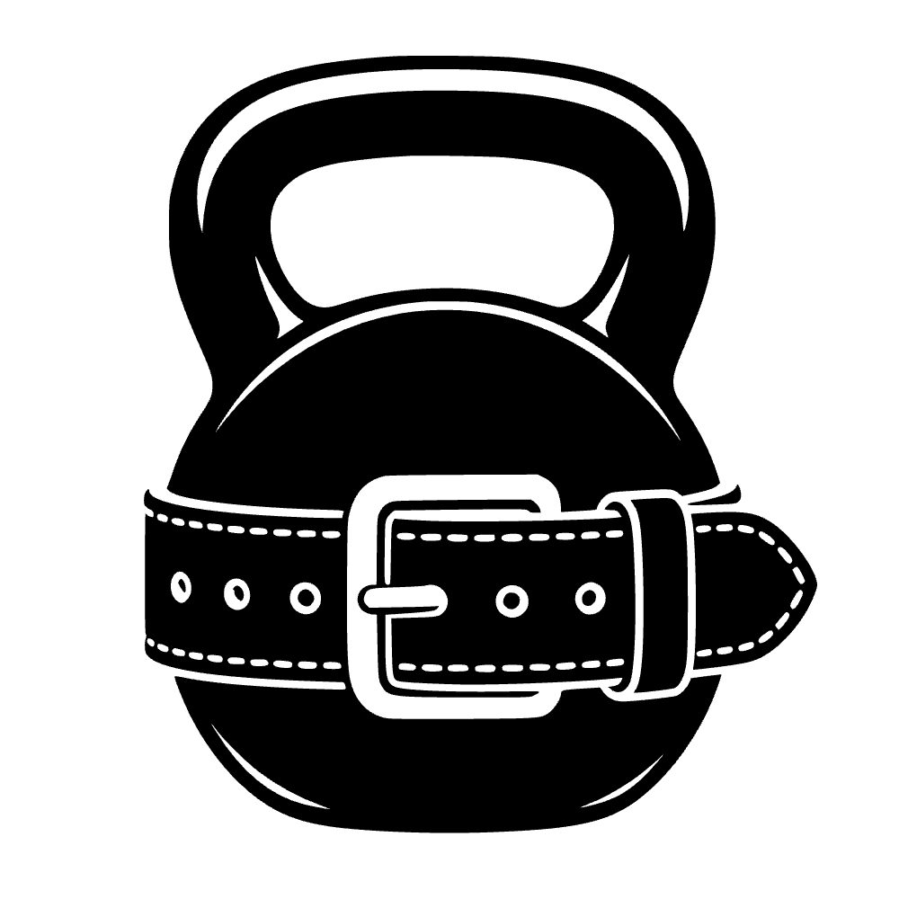 Icono de cinturón de levantamiento de pesas — archivo SVG