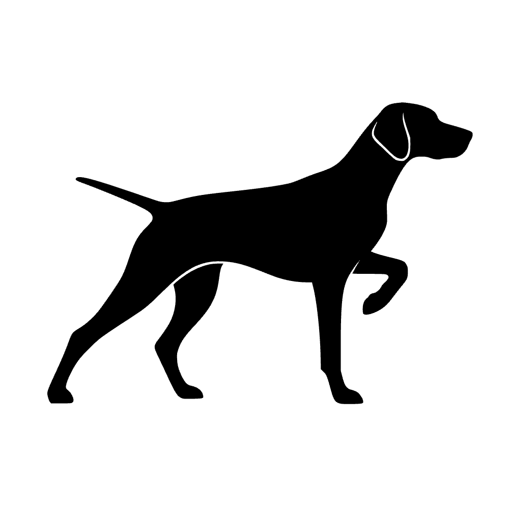 Icono de perro weimaraner — archivo SVG