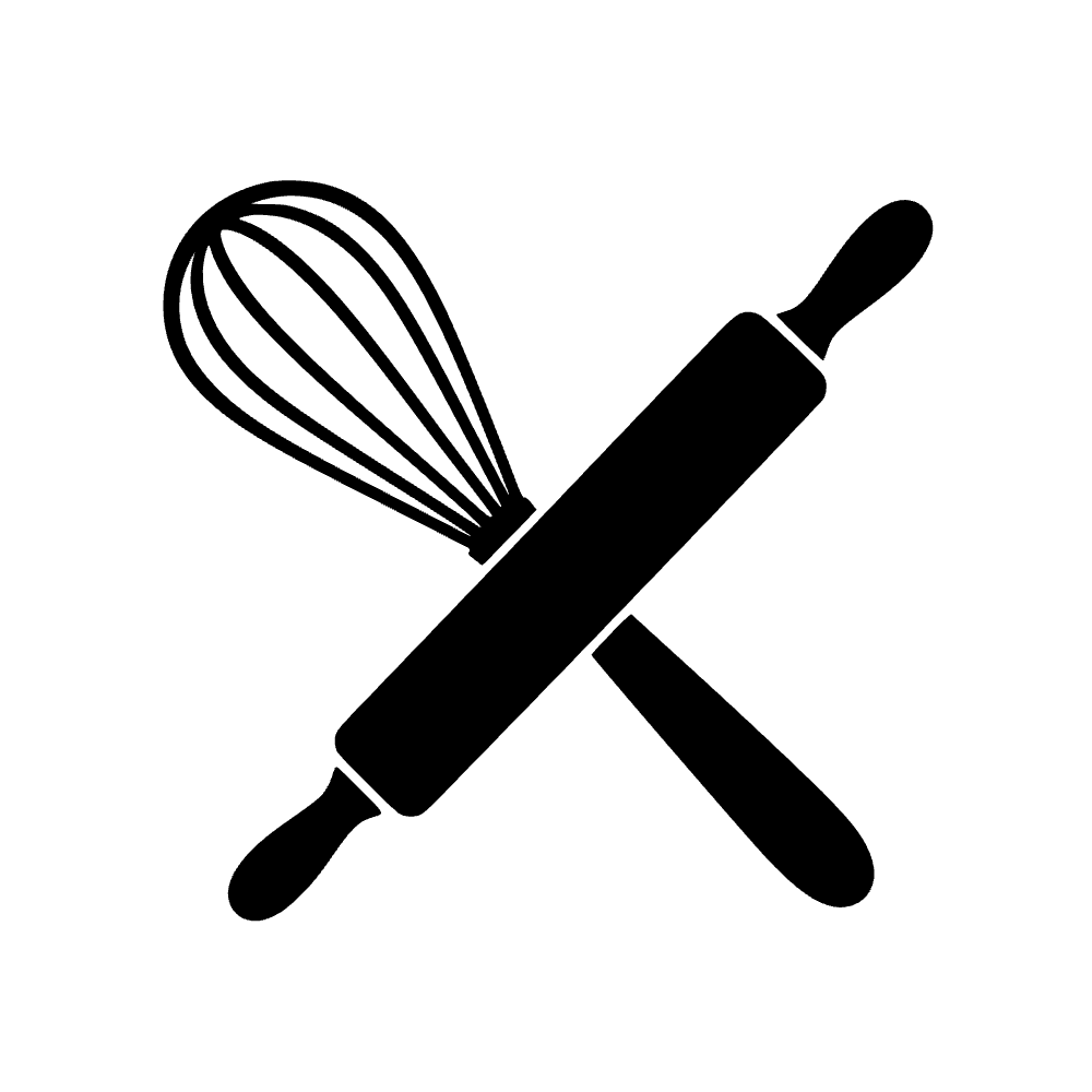 Batidor y rodillo — archivo SVG