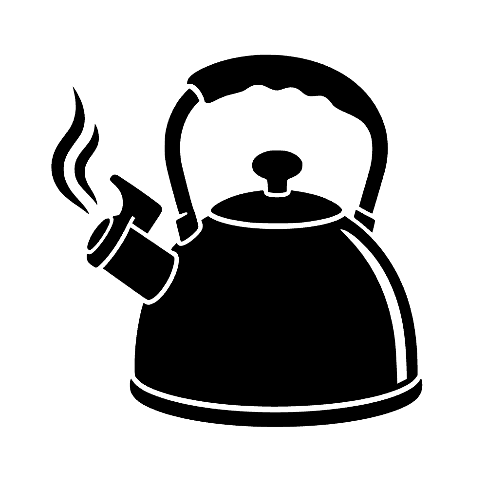 Tetera silbante — archivo SVG