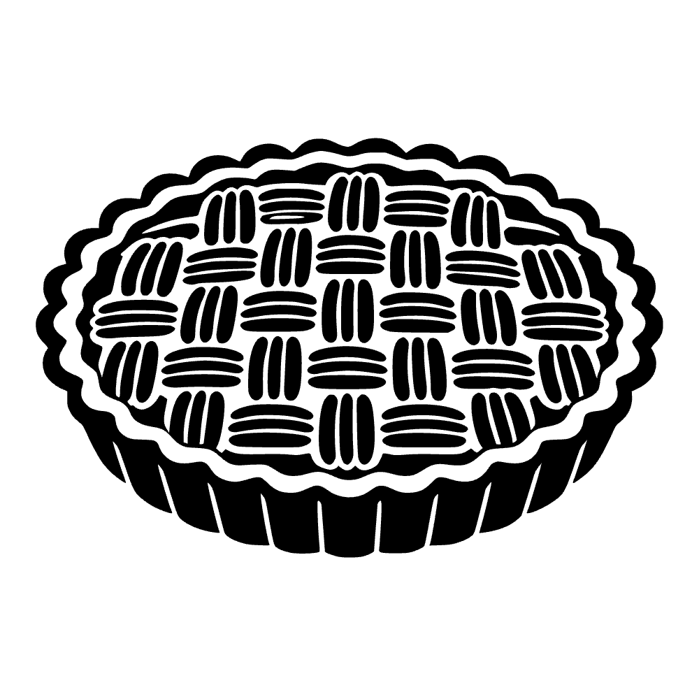 Pastel de rejilla entero — archivo SVG