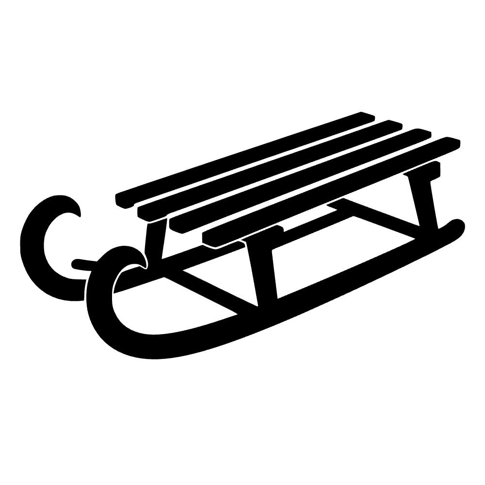 Patines de madera — archivo SVG