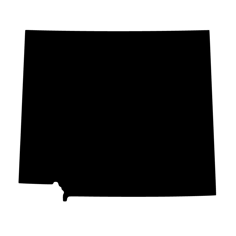 Mapa de Wyoming — archivo SVG