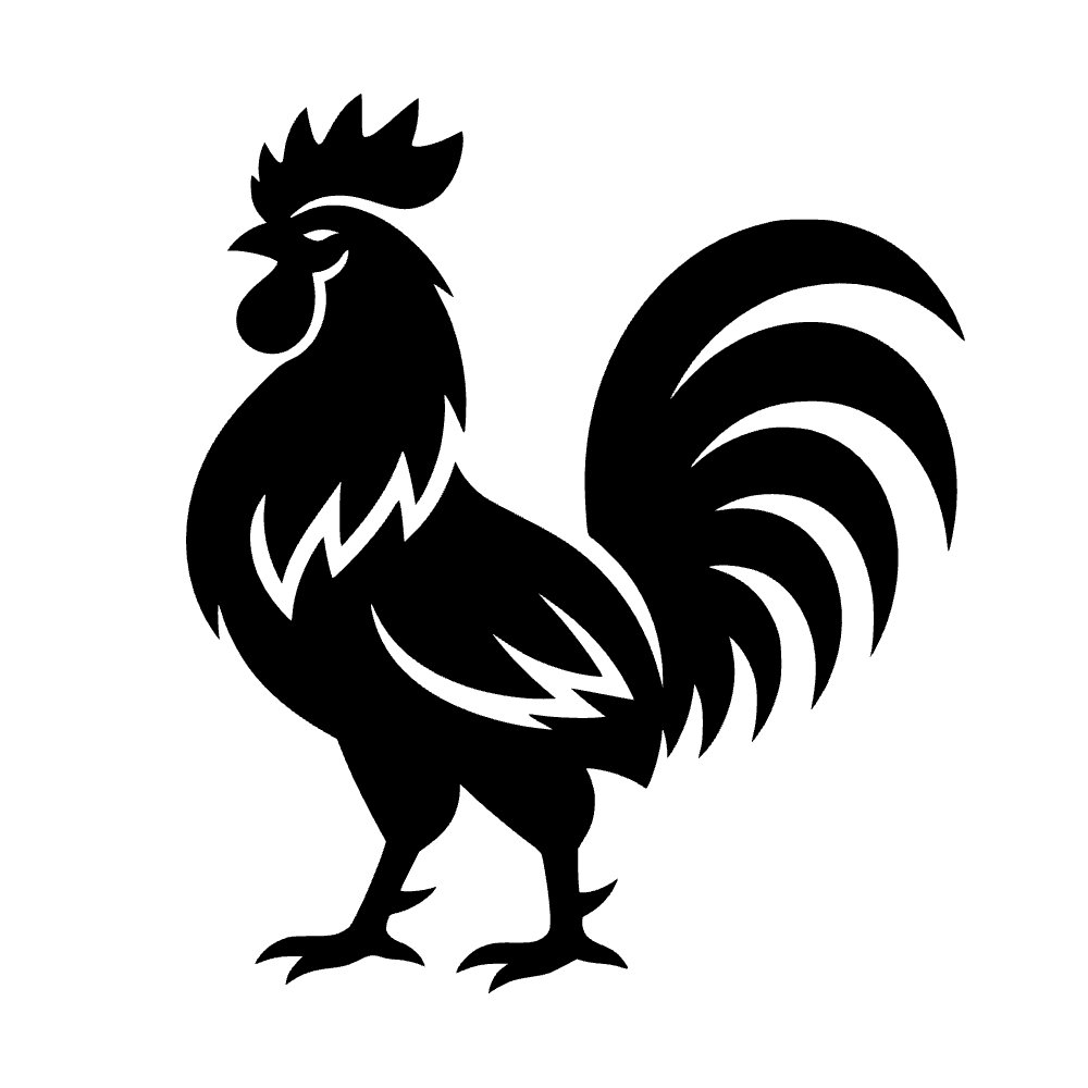 Año del gallo — archivo SVG