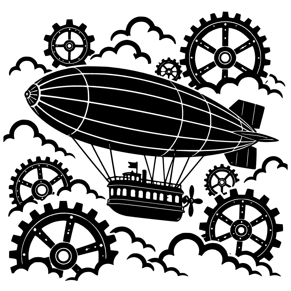 Dirigible — archivo SVG